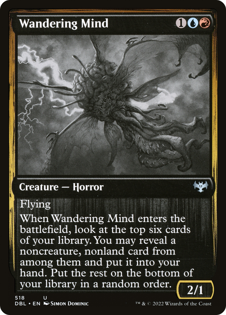 Image of Wandering Mind (DBL-518) - Innistrad: Double Feature Foil