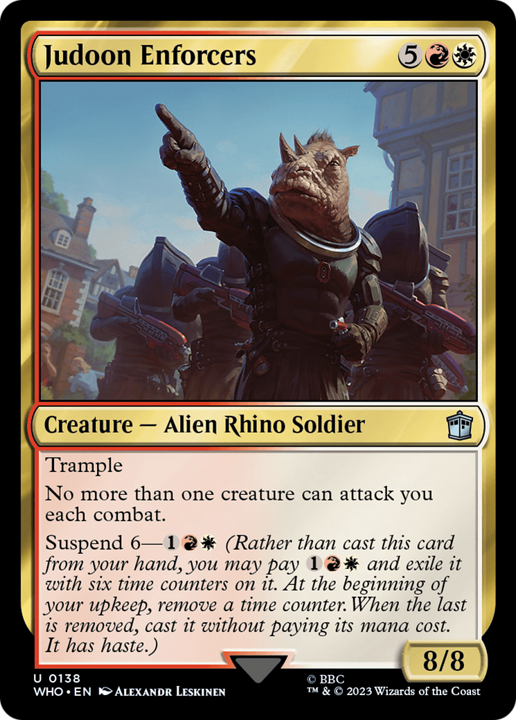 Image of Judoon Enforcers (WHO-138) - Doctor Who