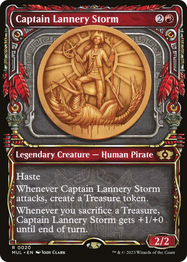 Image of Captain Lannery Storm (MUL-020) - Multiverse Legends: (Showcase)