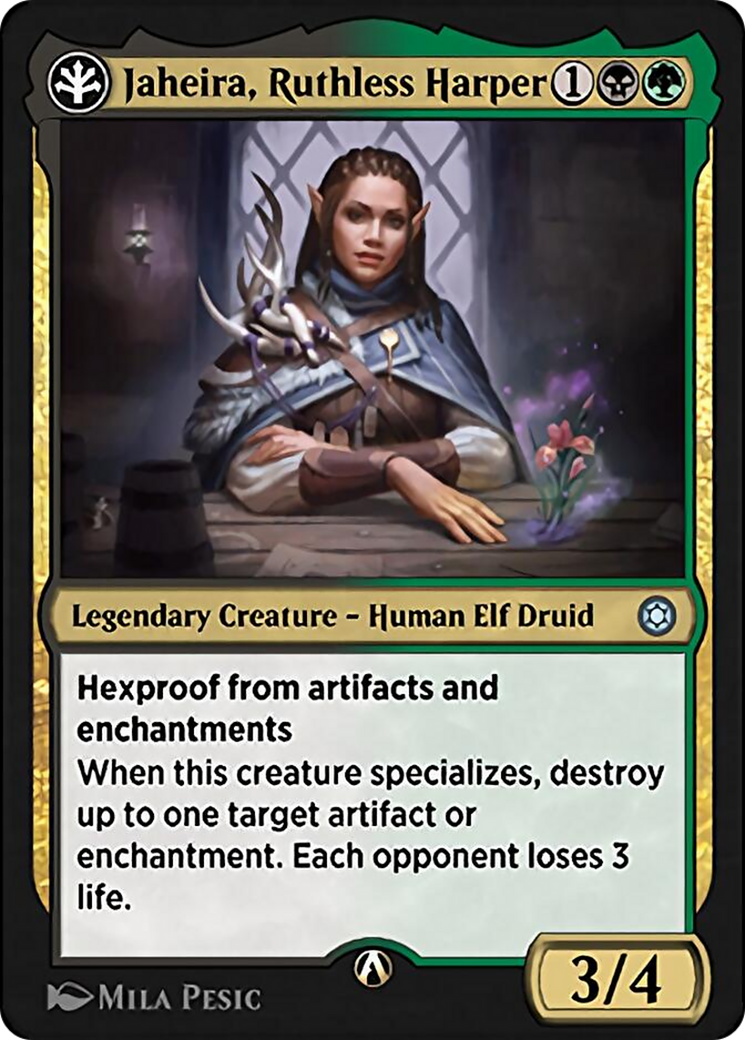 Image of Jaheira, Ruthless Harper (HBG-16B) - Alchemy Horizons: Baldur's Gate