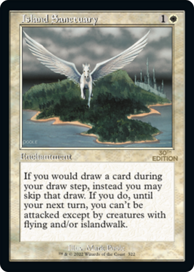 Image of Island Sanctuary (Retro Frame) (30A-322) - 30th Anniversary Edition