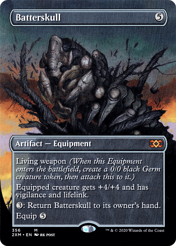 Image of Batterskull (Borderless) (2XM-356) - Double Masters (Borderless)