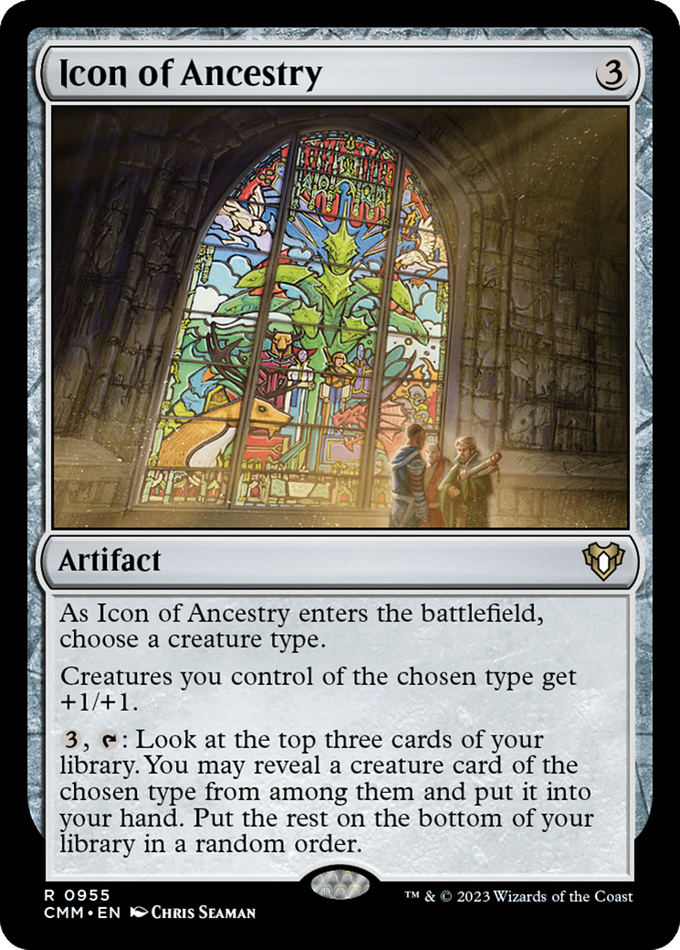 Image of Icon of Ancestry (CMM-955) - Commander Masters