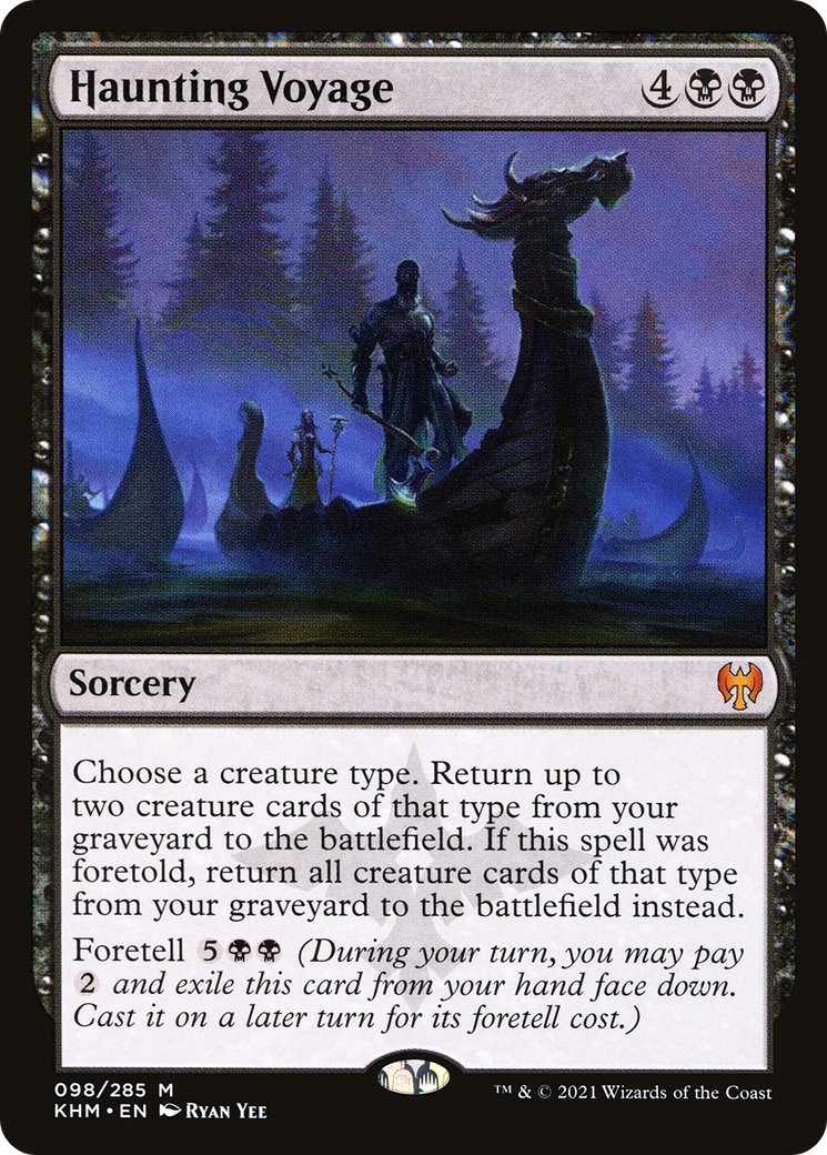 Image of Haunting Voyage (KHM-098) - Kaldheim Foil