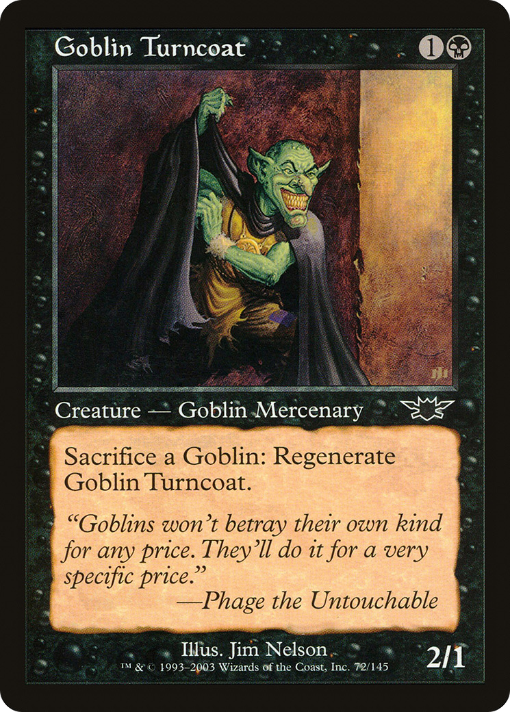 Image of Goblin Turncoat (LGN-072) - Legions