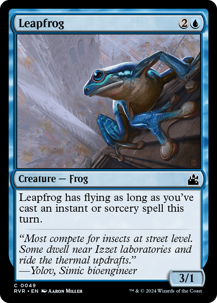 Image of Leapfrog (RVR-049) - Ravnica Remastered