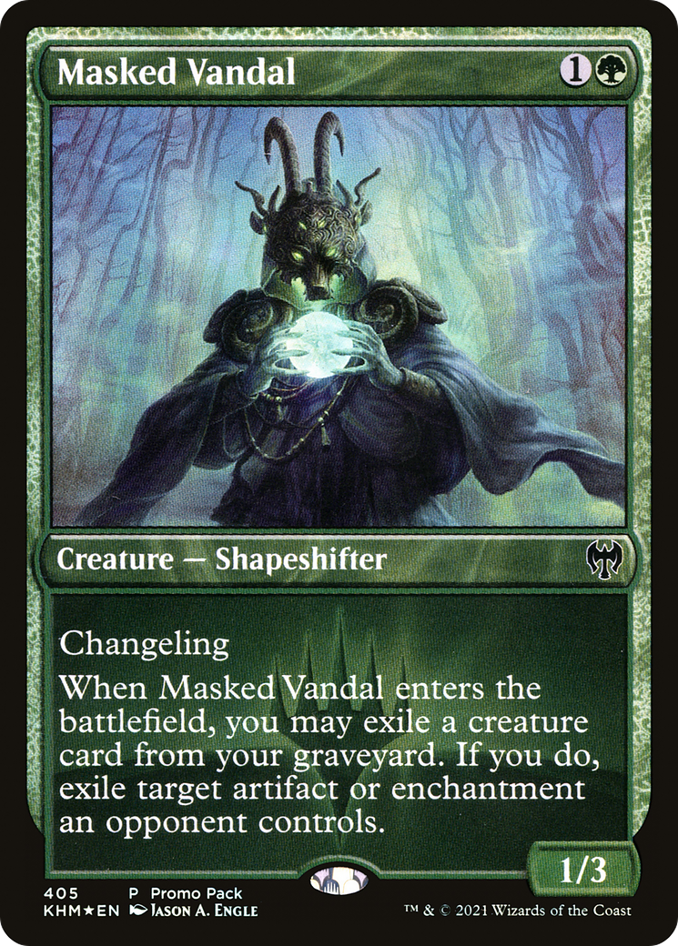 Image of Masked Vandal (PPKHM-405) - Kaldheim Foil