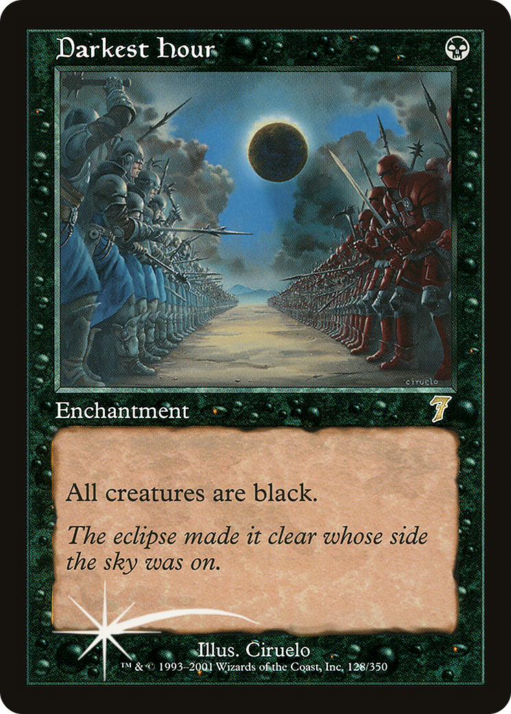 Image of Darkest Hour (7ED-128) - 7th Edition