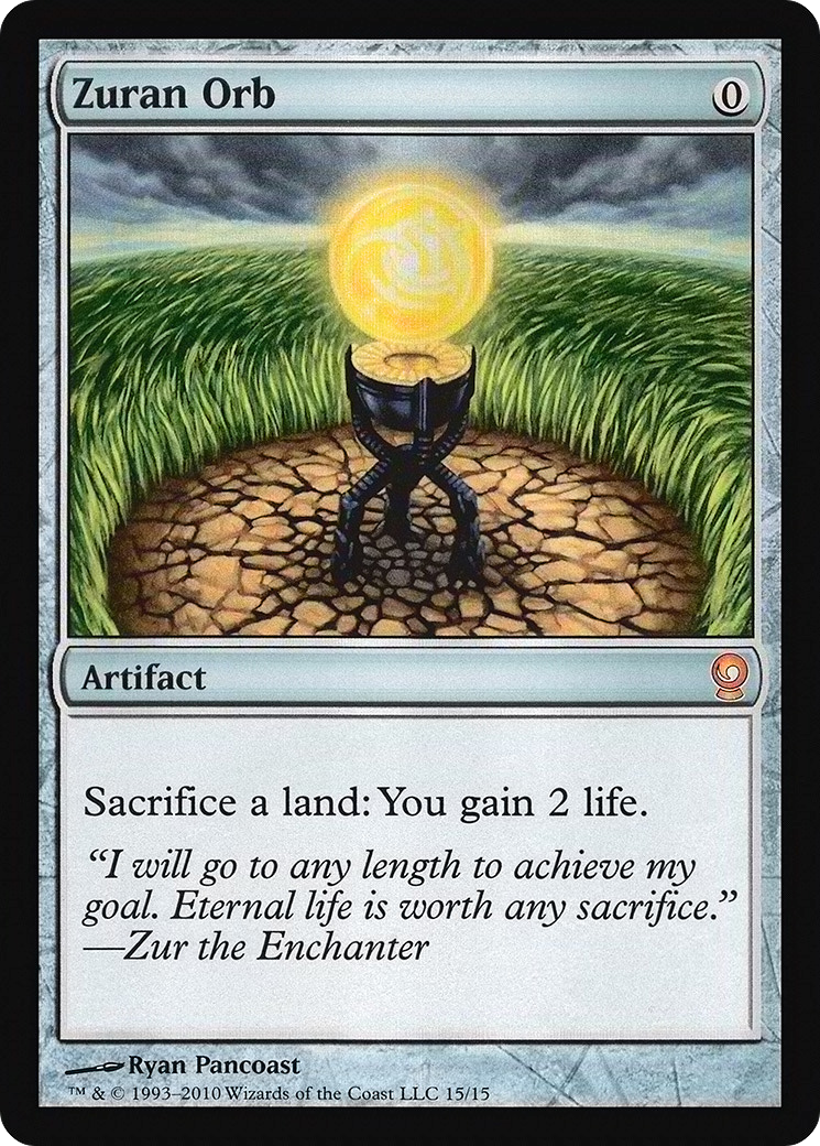 Image of Zuran Orb (V10-) - From the Vault: Relics Foil