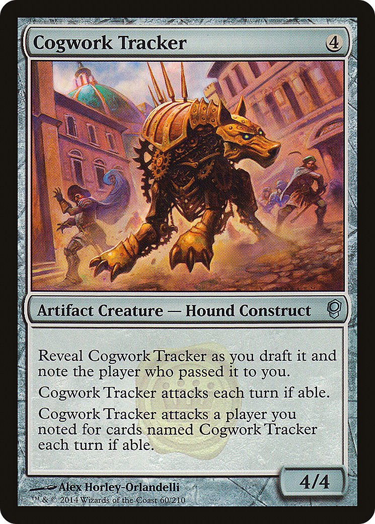 Image of Cogwork Tracker (CNS-060) - Conspiracy Foil