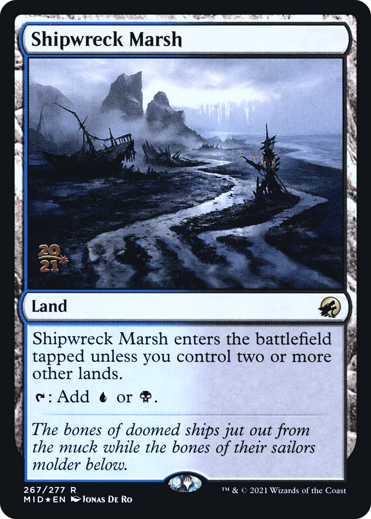Image of Shipwreck Marsh (PRE-267) - Innistrad: Midnight Hunt Promos Foil
