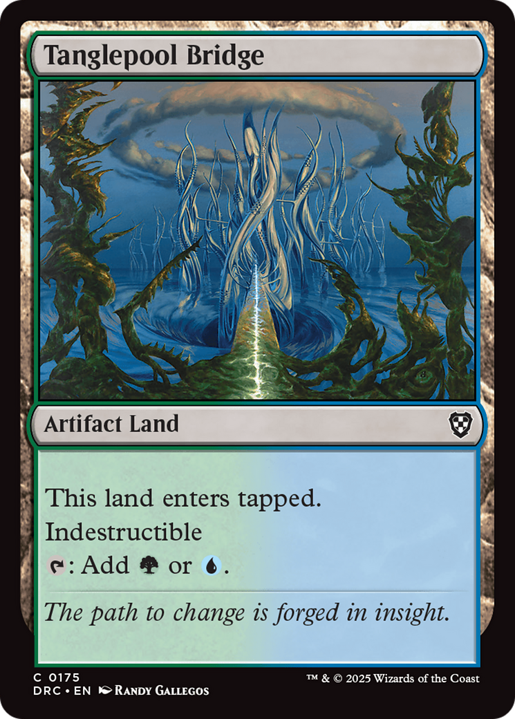 Image of Tanglepool Bridge (DRC-175) - Commander: Aetherdrift