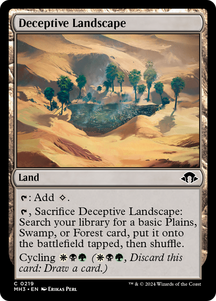 Image of Deceptive Landscape (MH3-219) - Modern Horizons 3 Foil