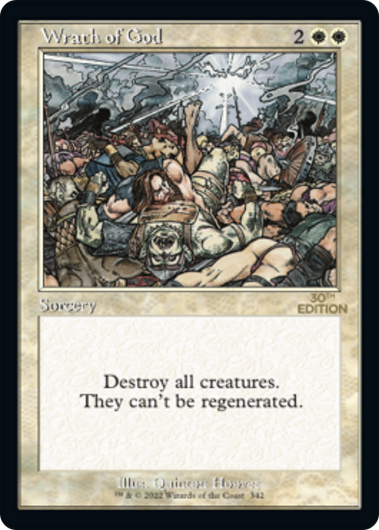 Image of Wrath of God (Retro Frame) (30A-342) - 30th Anniversary Edition