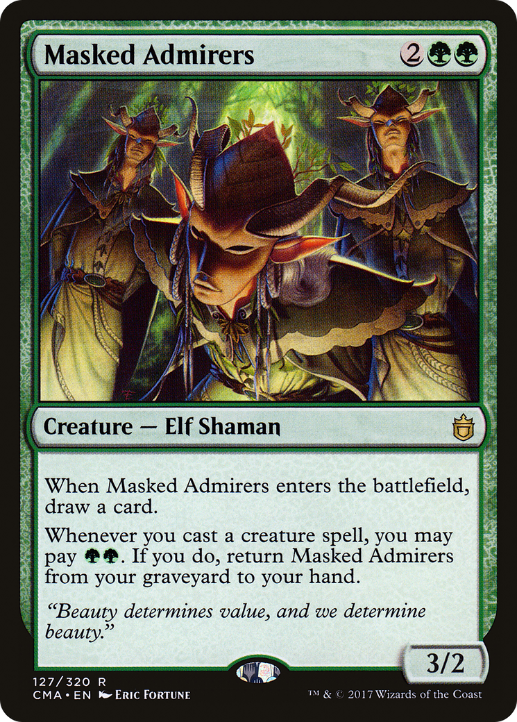 Image of Masked Admirers (CMA-127) - Commander Anthology