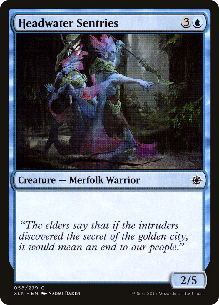 Image of Headwater Sentries (XLN-058) - Ixalan
