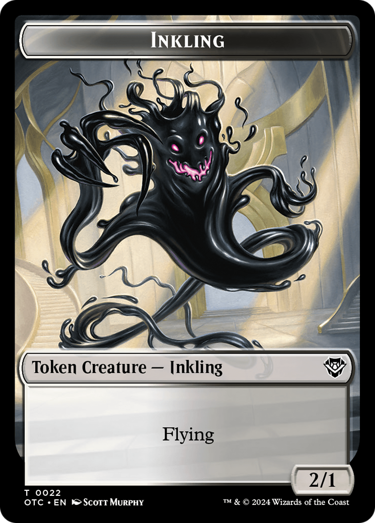 Image of Inkling (TOTC-022) - Outlaws of Thunder Junction Commander Tokens