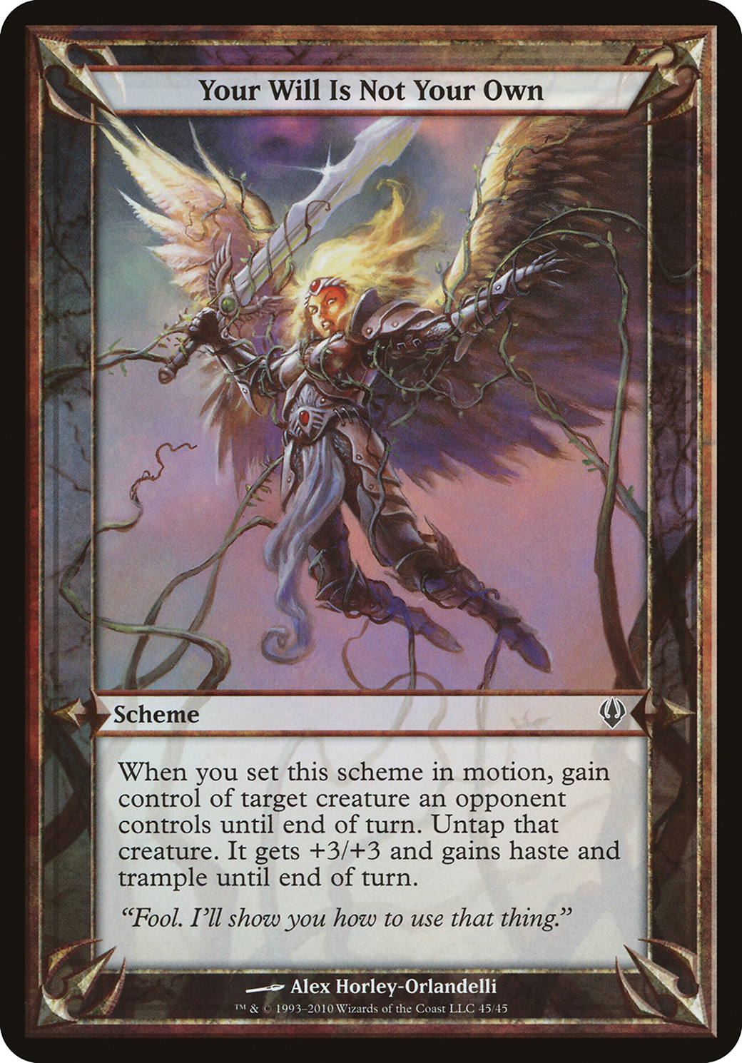 Image of Your Will Is Not Your Own (Archenemy) (OVER-) - Archenemy Schemes