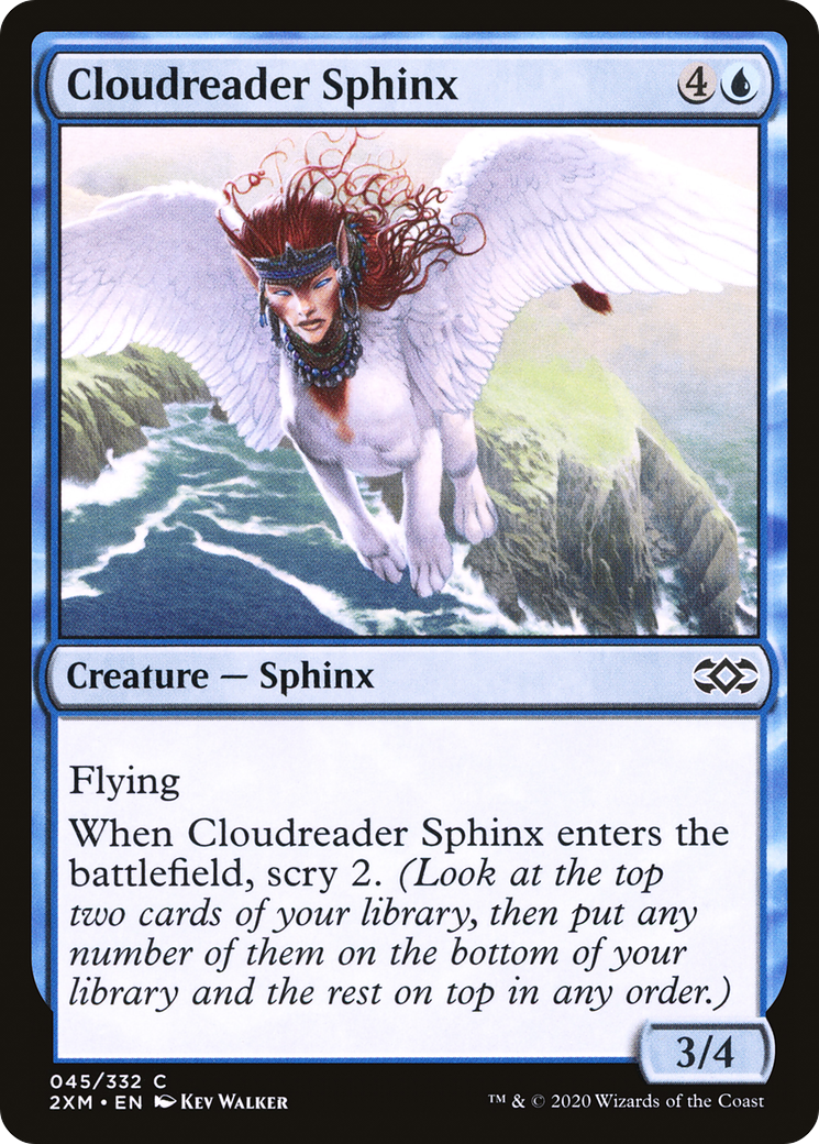 Image of Cloudreader Sphinx (2XM-045) - Double Masters Foil