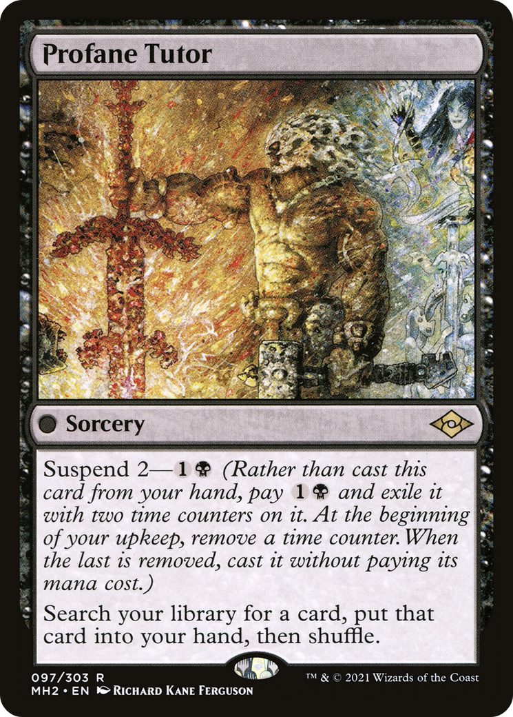 Image of Profane Tutor (MH2-097) - Modern Horizons 2