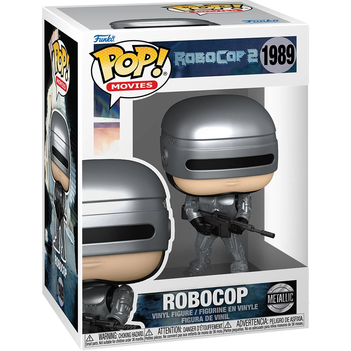 Image of RoboCop 2 Metallic Funko Pop! Vinyl Figure #1989
