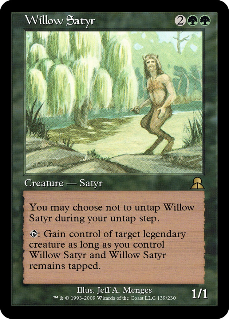 Image of Willow Satyr (ME3-139) - Masters Edition III Foil