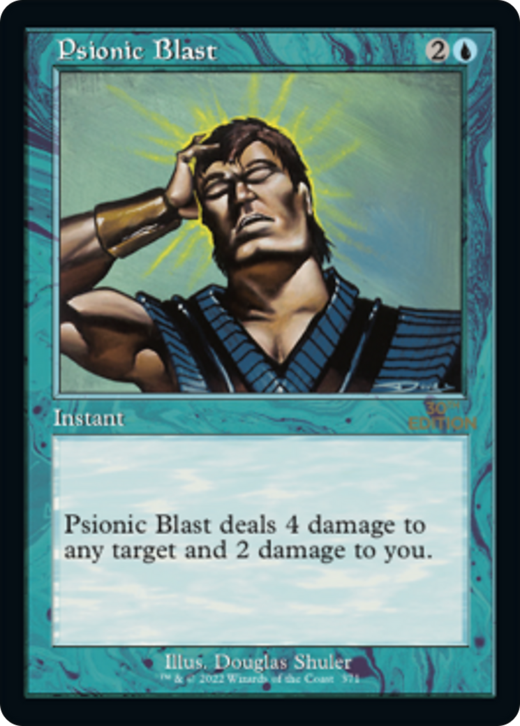 Image of Psionic Blast (Retro Frame) (30A-371) - 30th Anniversary Edition