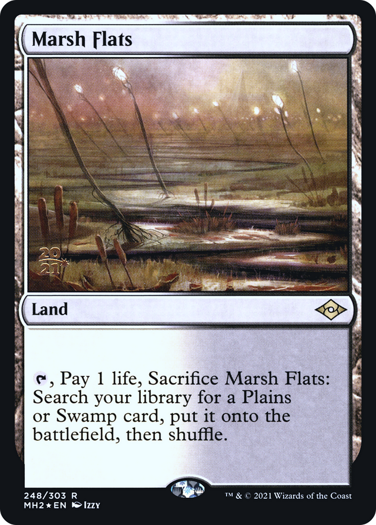 Image of Marsh Flats (PRE-248) - Modern Horizons 2 Promos Foil