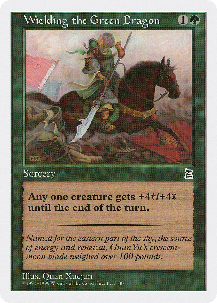 Image of Wielding the Green Dragon (PTK-157) - Portal Three Kingdoms
