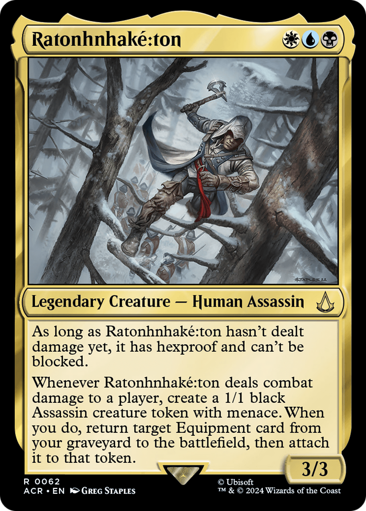 Image of Ratonhnhake:ton (ACR-062) - Assassin's Creed