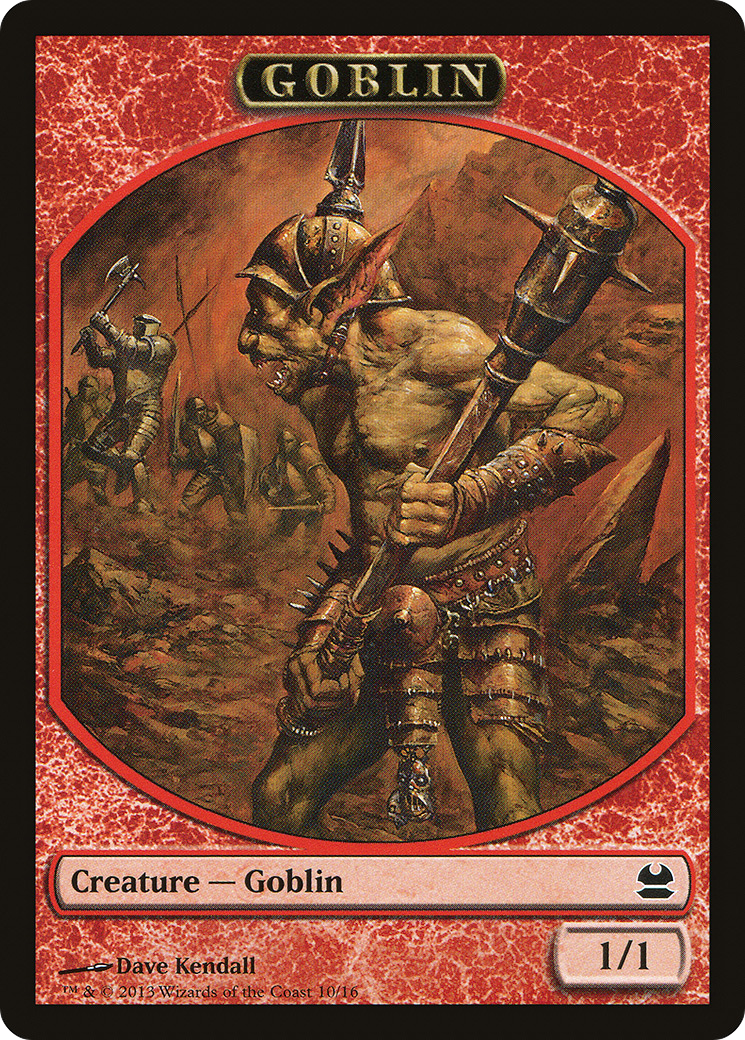 Image of Goblin Token (MMA-010) - Modern Masters Tokens