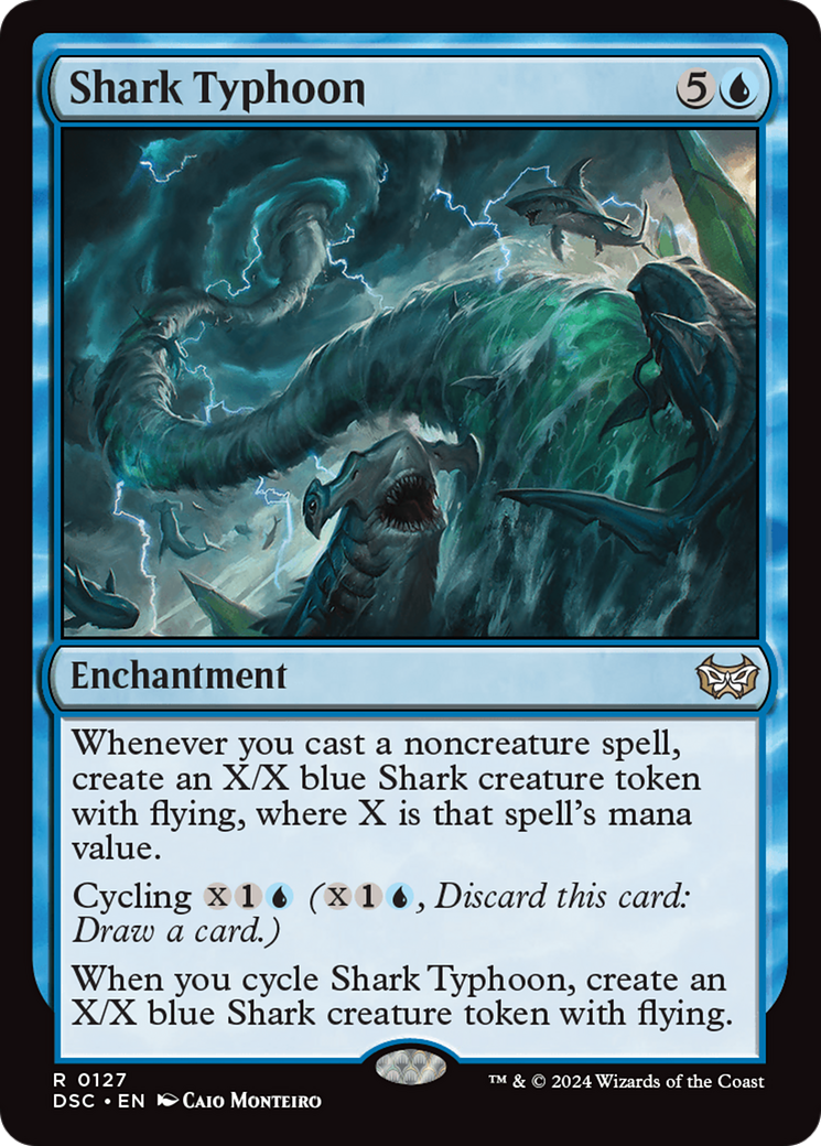 Image of Shark Typhoon (DSC-127) - Duskmourn: House of Horror Commander