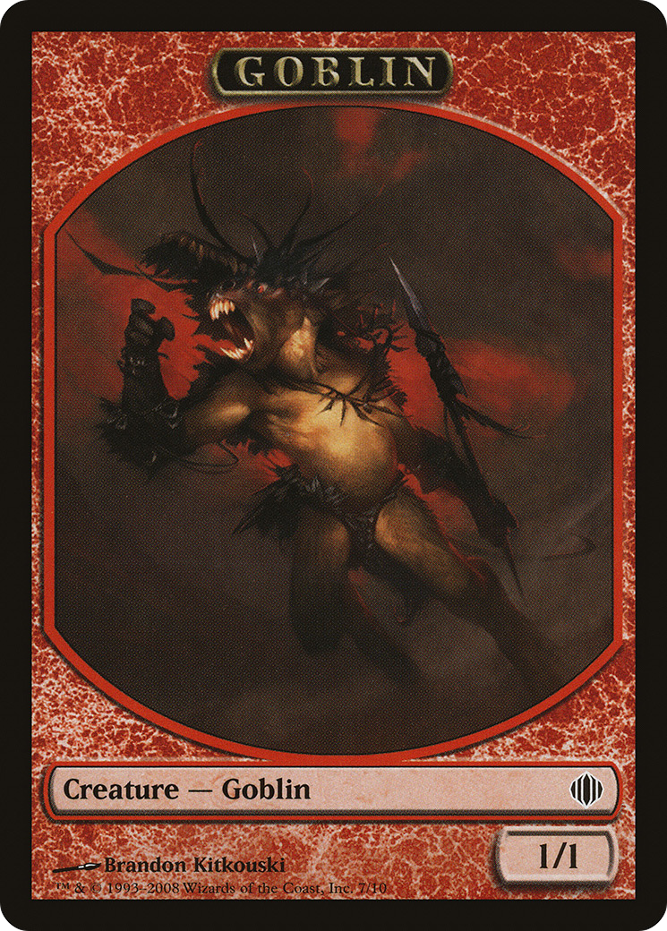 Image of Goblin Token (ALA-007) - Shards of Alara Tokens