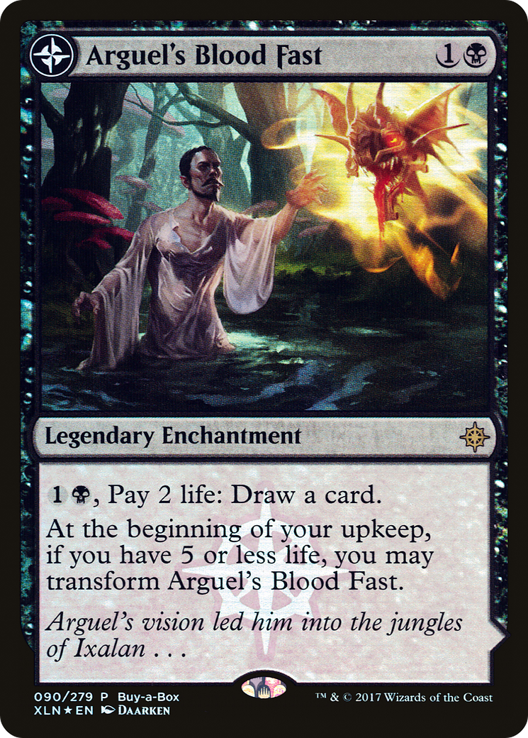 Image of Arguel's Blood Fast (BABP-090) - XLN Treasure Chest: (compasslanddfc) Foil