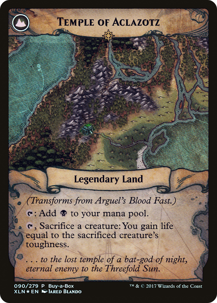 Image of Arguel's Blood Fast (BABP-090) - XLN Treasure Chest: (compasslanddfc) Foil