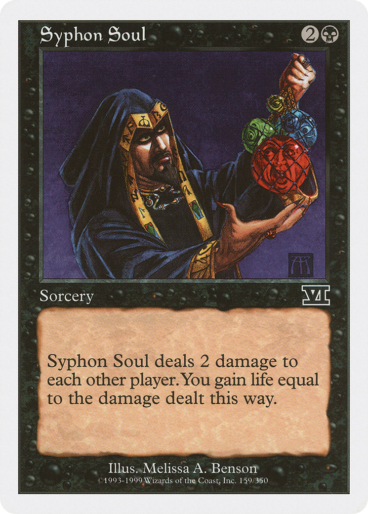 Image of Syphon Soul (6ED-159) - Classic Sixth Edition