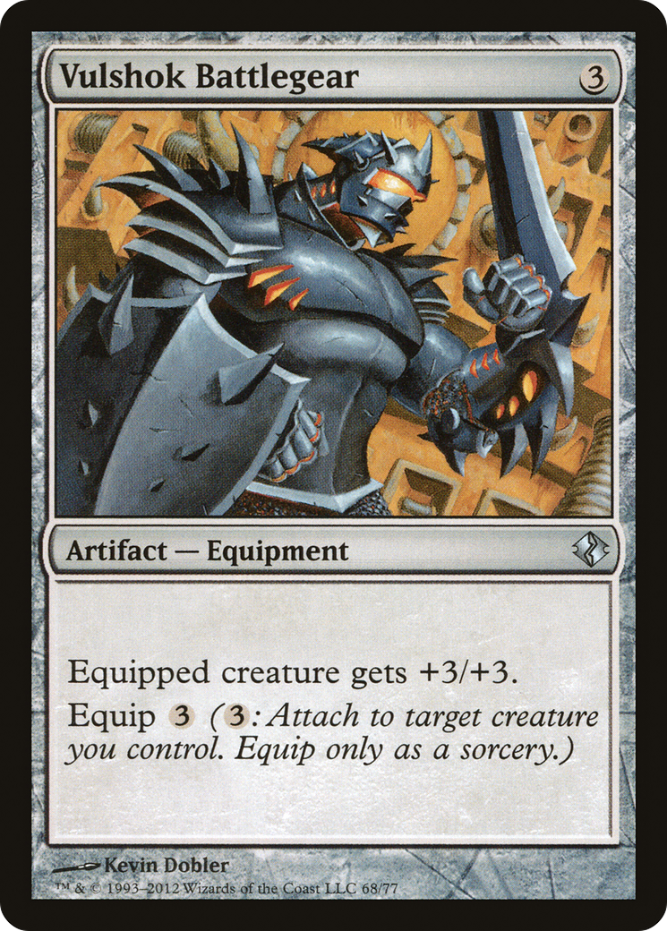 Image of Vulshok Battlegear (DDI-068) - Duel Decks: Venser vs. Koth