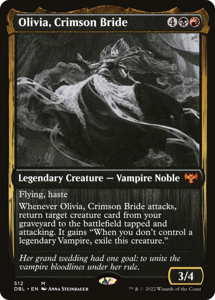 Image of Olivia, Crimson Bride (DBL-512) - Innistrad: Double Feature