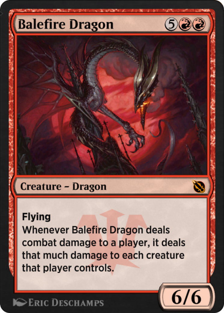 Image of Balefire Dragon (SIS-037) - Shadows of the Past