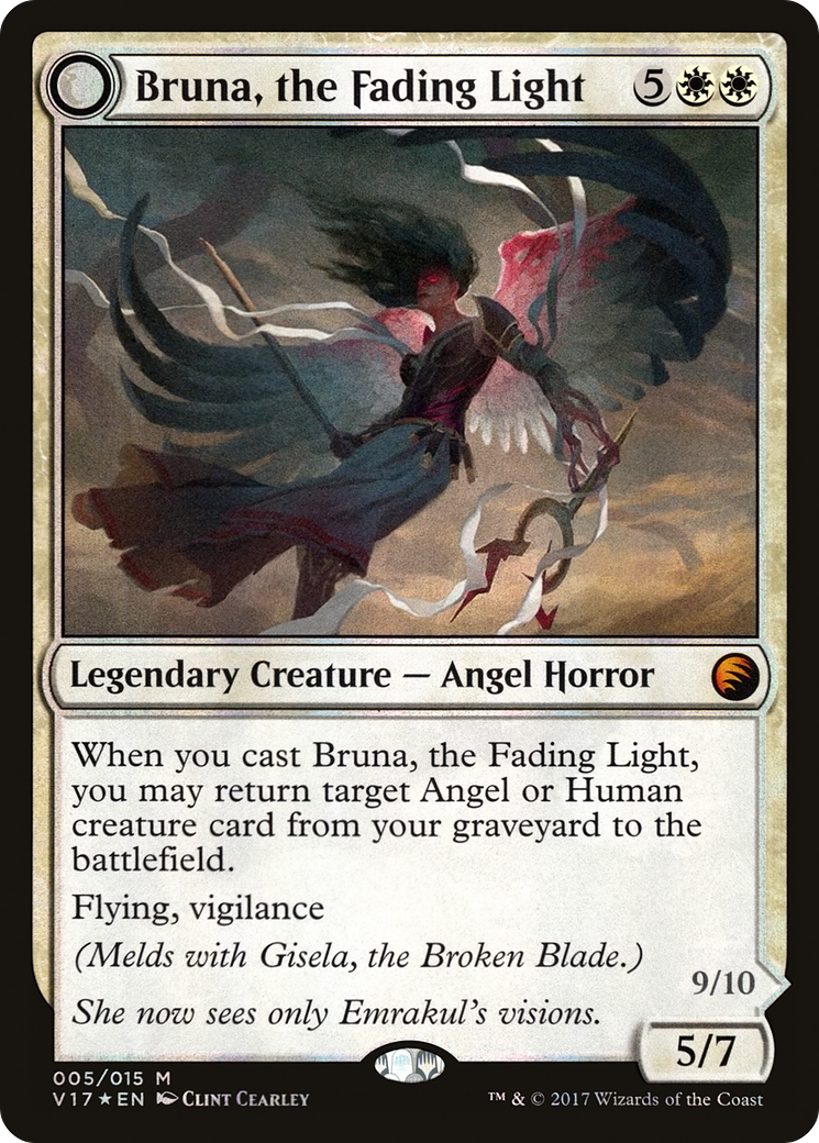 Image of Bruna, the Fading Light (V17-005) - From the Vault: Transform: (mooneldrazidfc) Foil