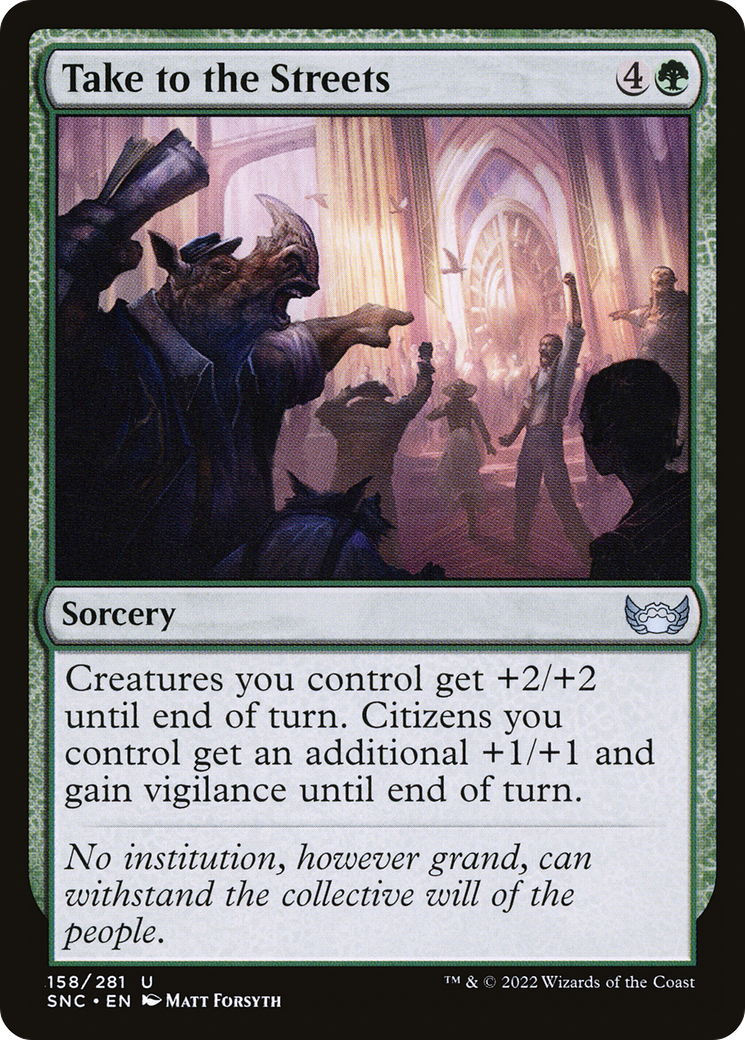 Image of Take to the Streets (SNC-158) - Streets of New Capenna