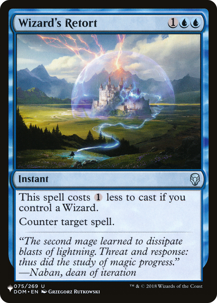 Image of Wizard's Retort (LIST-DOM-75) - The List