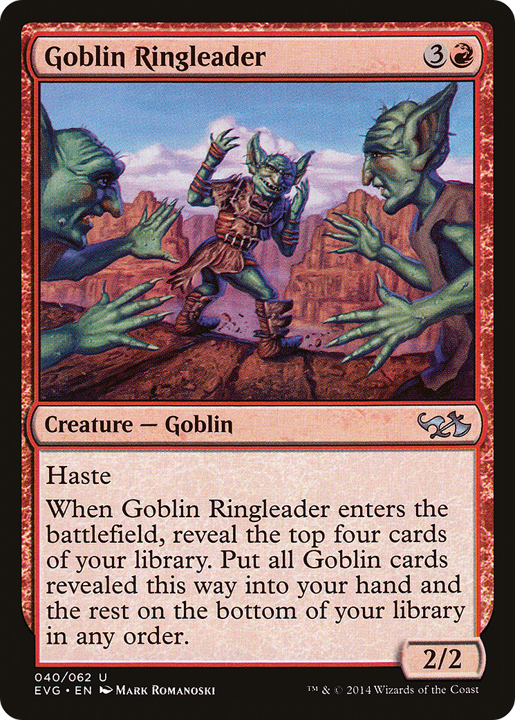 Image of Goblin Ringleader (DD3-) - Duel Decks Anthology: Elves vs. Goblins