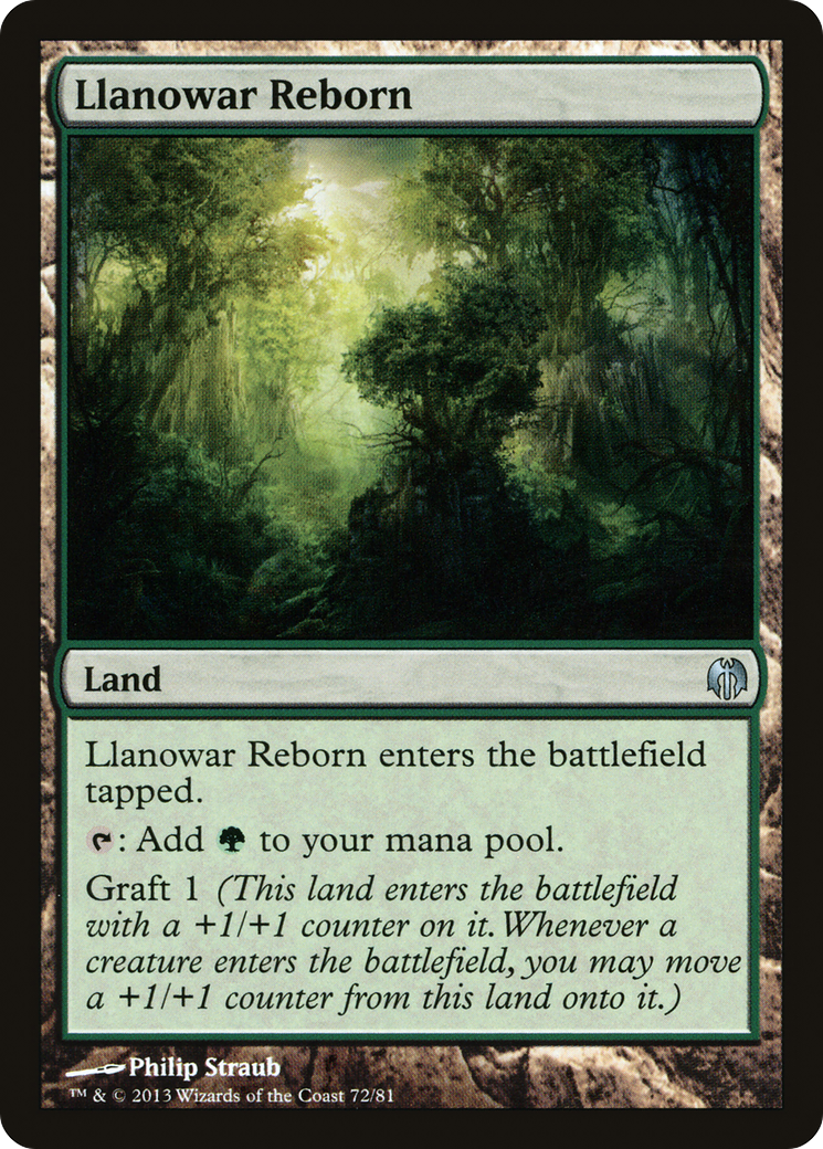 Image of Llanowar Reborn (DDL-072) - Duel Decks: Heroes vs. Monsters