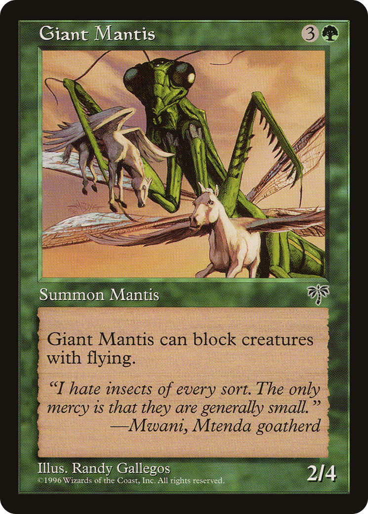 Image of Giant Mantis (MIR-) - Mirage