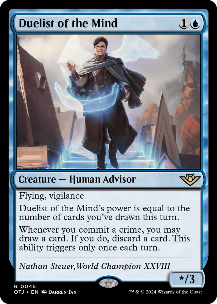 Image of Duelist of the Mind (OTJ-045) - Outlaws of Thunder Junction