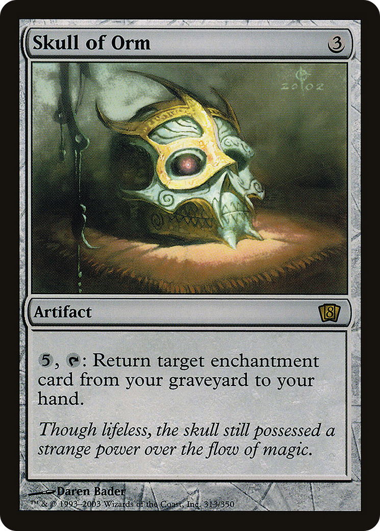 Image of Skull of Orm (8ED-313) - 8th Edition