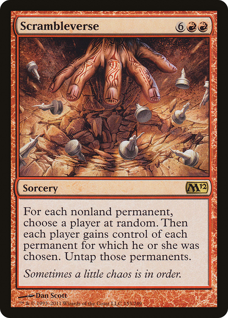 Image of Scrambleverse (M12-153) - Magic 2012 Foil