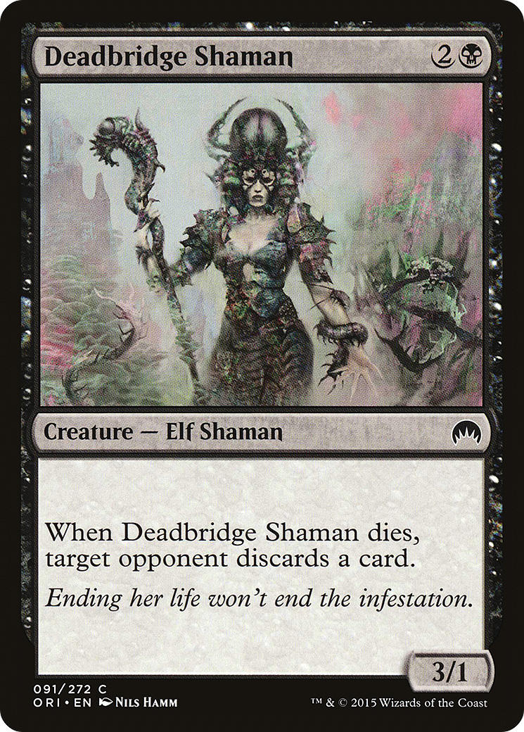 Image of Deadbridge Shaman (ORI-091) - Magic Origins