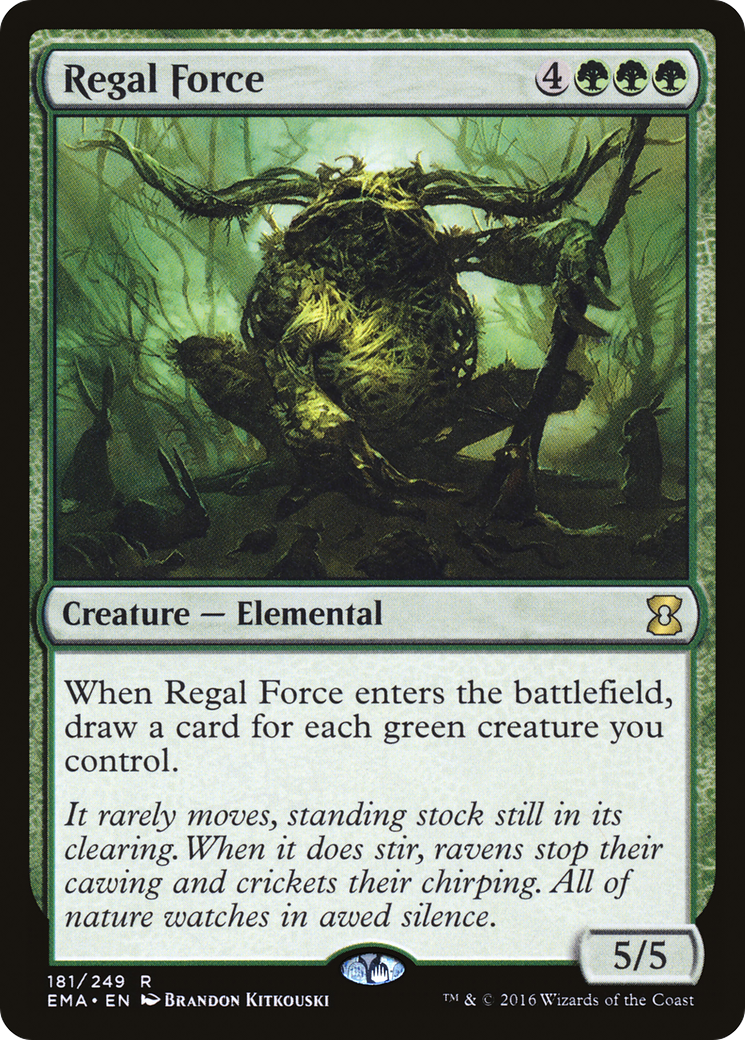 Image of Regal Force (EMA-181) - Eternal Masters Foil